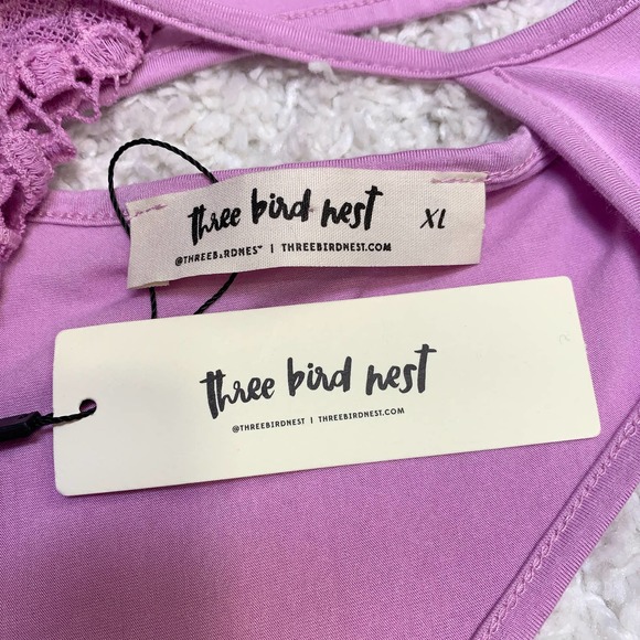 Three Bird Nest Cecily Crochet High Neck Maxi Dress - Picture 6 of 10